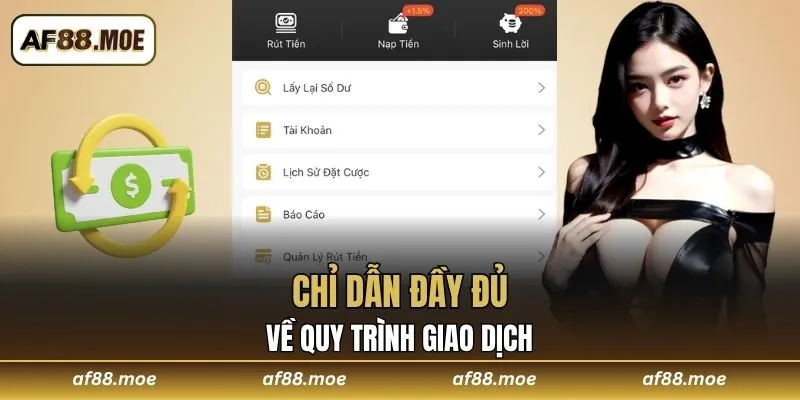 Chỉ dẫn đầy đủ về quy trình giao dịch